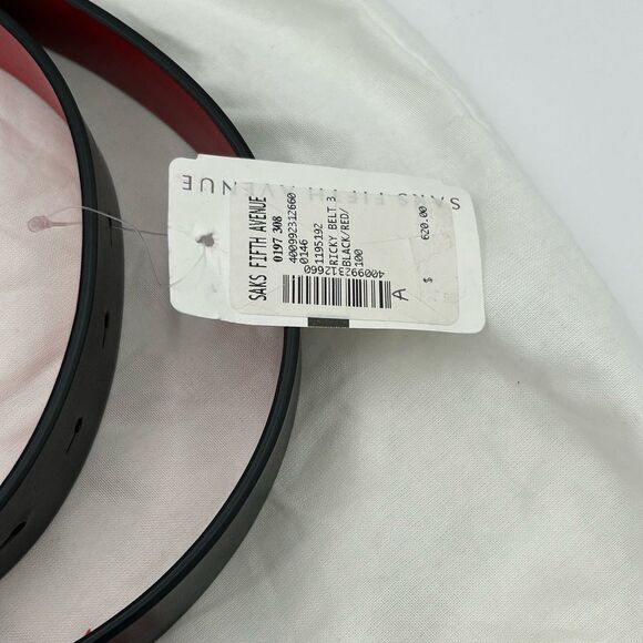 Men’s Christian Louboutin, Ricky Belt size 100 cm/40 inches made in Italy - Picture 6 of 6